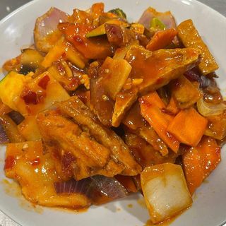 To Fu Con Salsa Picante