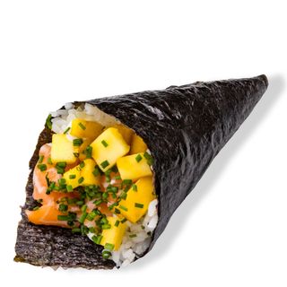Temaki Salmão e Manga