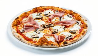 Pizza Prosciutto e funghi