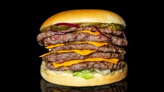 Triple Double Tartuf Smash Burger