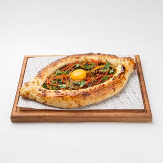 Хачапури с мясом 