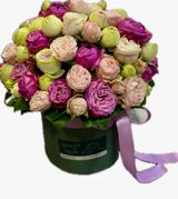 ჯუჯა ვარდების კომპოზიცია