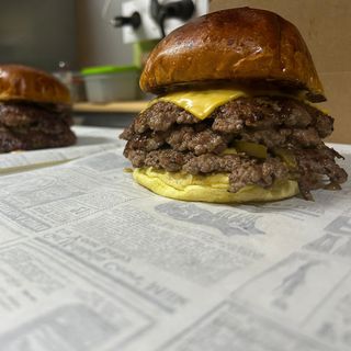 Triple Smash Burger