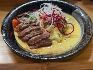 Манго-кокосовий соус "Calvados" з телятиною