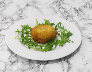 Frittatina mozzarella e prosciutto