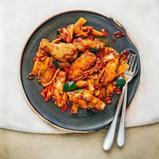 Stir Fried Chicken Wings