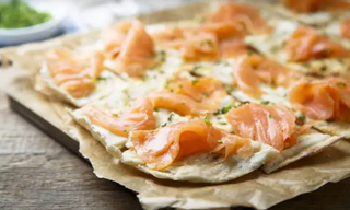 Pizza 4 Fromages Saumon Fumé