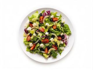 Ensalada Turca Con Queso