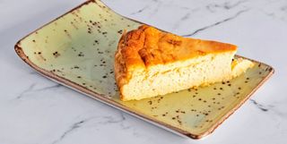 Tarta De Queso Clásica Sin Azúcar (Porción)