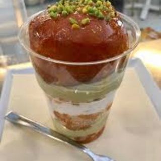 Babà crema e pistacchio 