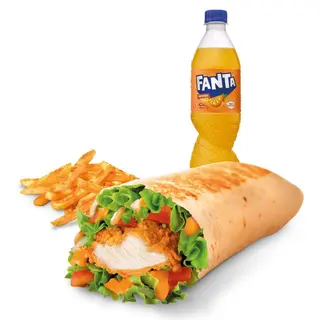 Menú Chicken Burrito