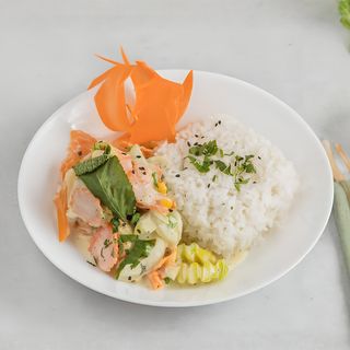 Coconut Veggies with Rice