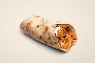 Shaorma de pui la lipie