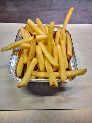 Porzione patatine fritte