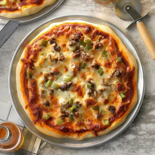 Pizza Hawaina Pollo (Grande)