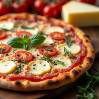 Pizza Cuatro Quesos (30 Cm.)