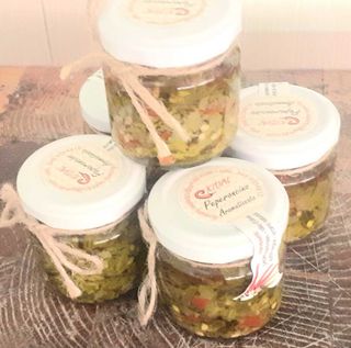 Barattolo di peperoncino concentrato 