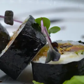 Futomaki ebi flower