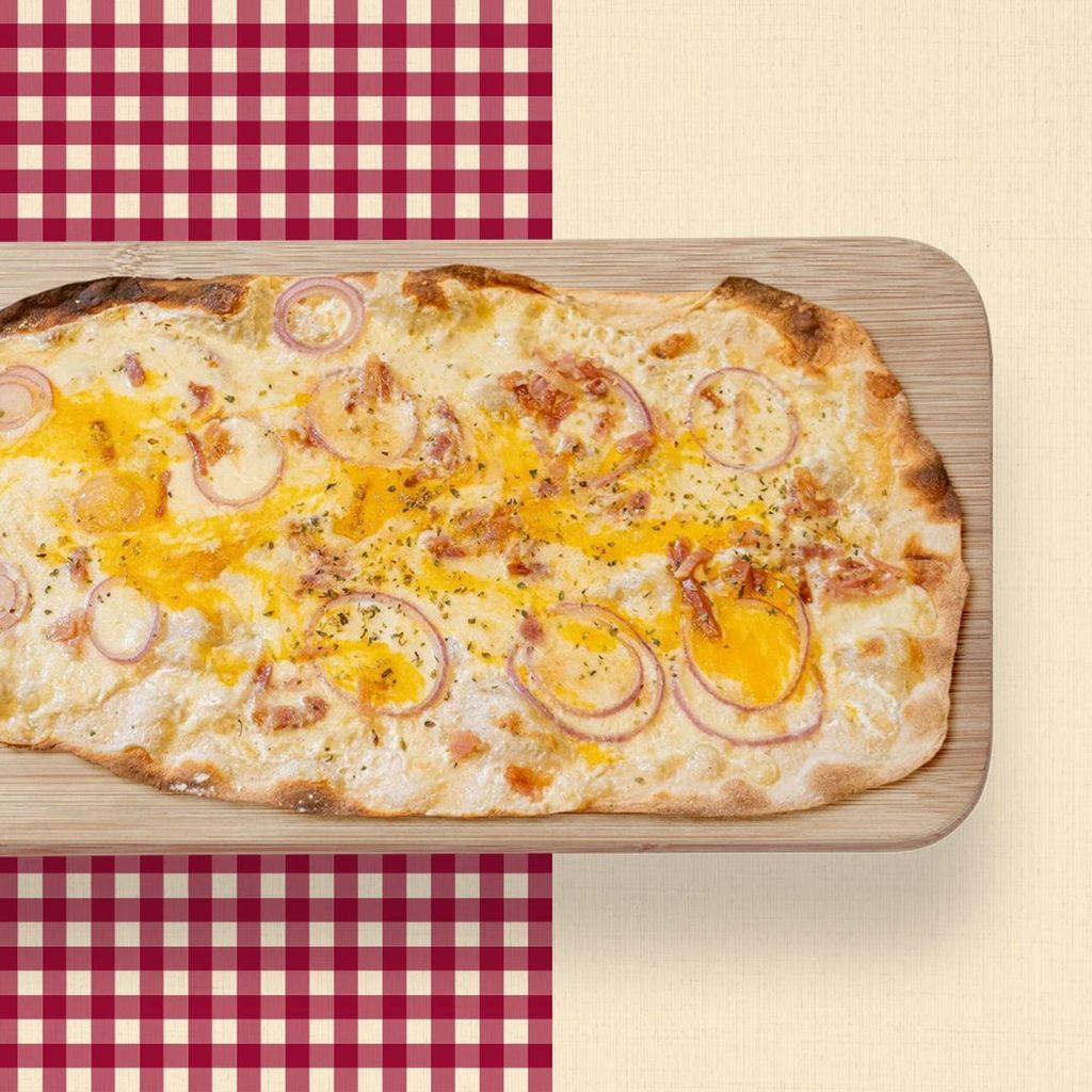 Pizza carbonara (50 cm.)