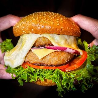 Подвійний мʼясний Емітер (свинна котлета)