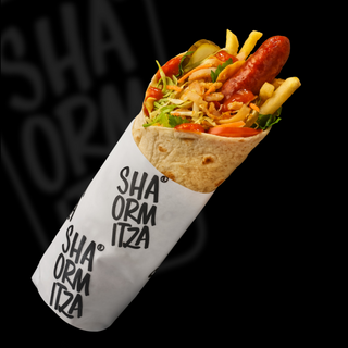 Shaormitza vita cu carnat