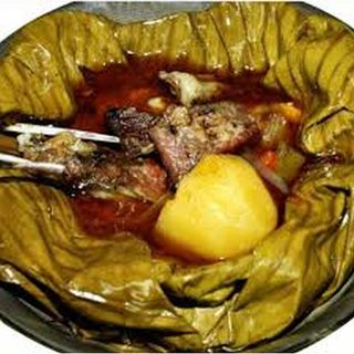 Goats Meat Luwombo