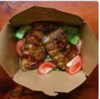 Baffa intera con patatine