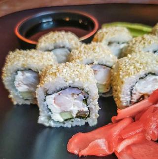 California with shrimp