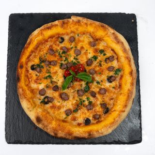 Pizza viande hachée