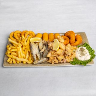 Riblja plata za jednu osobu