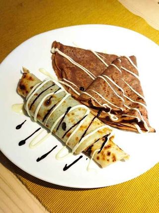 Clatite cu ciocolata