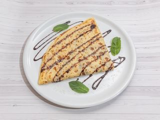 Z czekoladą i kokosem krem czekoladowy