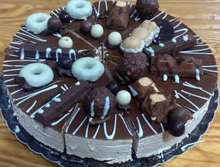 Tarta de Kinder Bueno