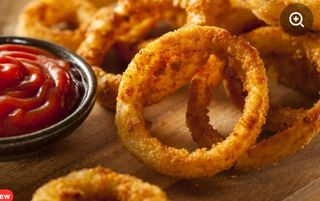 Menú Anillas De Cebolla Fritas