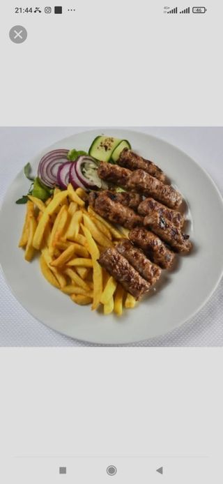 Ćevapi na kajmaku 10 komada 500 gr