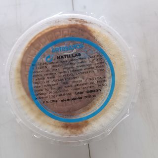 Natillas con galletas 