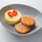 Куриные мини котлеты с пюре