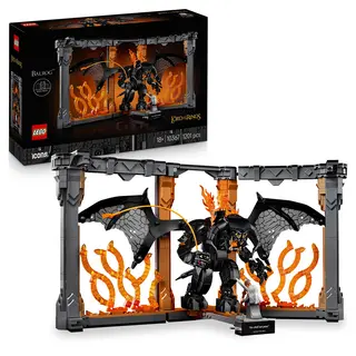 Stapânul inelelor: Diorama pentru biblioteca cu un Balrog - 10367