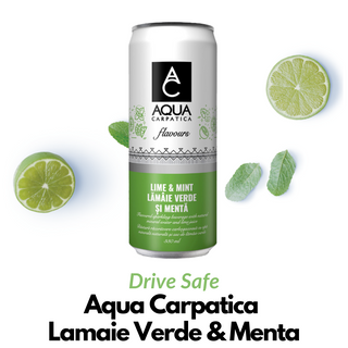 Aqua Carpatica Lămâie verde și Mentă