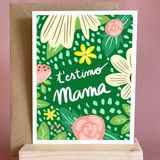 Tarjeta "T'estimo Mama"