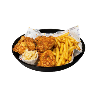 Frango Frito de Soja e Alho