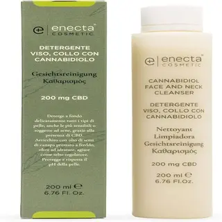 Limpiador de Cara y Cuello 200mg CBD Enecta 200 Ml.