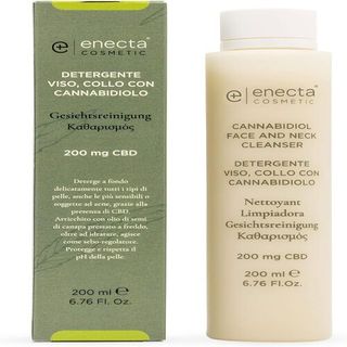 Limpiador de Cara y Cuello 200mg CBD Enecta 200 Ml.