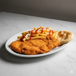 Piatto cotoletta di pollo