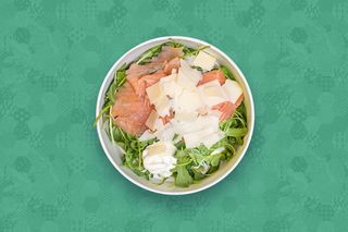 Carpaccio di salmone affumicato