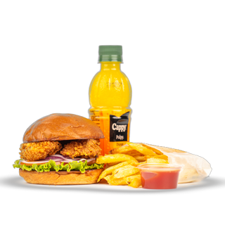Menu enfant burger poulet 