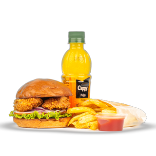 Menu enfant burger poulet 