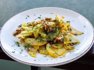 Картопля смажена з грибами (250g)