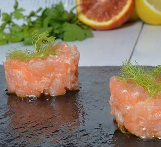 Tartare di salmone