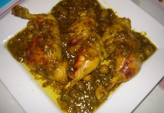 1/2 Poulet Daghmira
